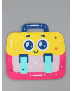 Пакет подарочный, "Портфель", с zip-lock застежкой, 20x19+3см арт. СМЛ-281686-1-СМЛ0010947519