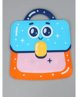 Пакет подарочный, "Портфель", с zip-lock застежкой, 20x19+3см арт. СМЛ-281687-1-СМЛ0010947521