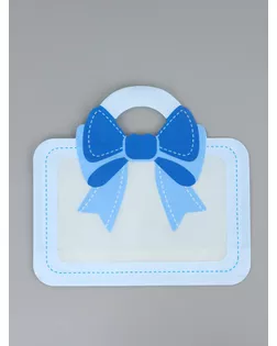 Пакет подарочный, "Сумка с бантом", с zip-lock застежкой, 24х28см арт. СМЛ-281688-1-СМЛ0010947522