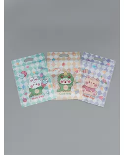 Пакет подарочный, с zip-lock застежкой, "Прекрасный день", 15х23 ± 1см МИКС арт. СМЛ-281695-1-СМЛ0010948525