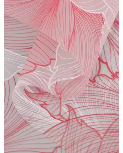 Пленка для цветов, "Акварельный эскиз", розовая, 57х57 см арт. СМЛ-283525-1-СМЛ0010949616