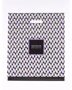 Пакет «Баланс», полиэтиленовый с вырубной ручкой, 40×47 см, 45 мкм арт. СМЛ-281035-1-СМЛ0010956039