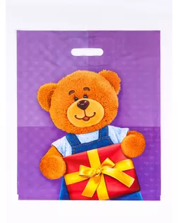 Пакет подарочный «Мирошка», полиэтиленовый с вырубной ручкой, 40×47 см, 45 мкм арт. СМЛ-281037-1-СМЛ0010956042