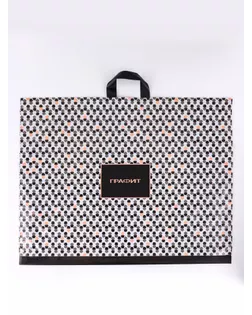 Пакет «Графит», полиэтиленовый с петлевой ручкой, 71×55 см, 90 мкм арт. СМЛ-281052-1-СМЛ0010956058