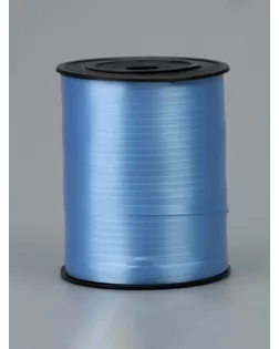 Лента для декора и подарков, голубой, 0,5 см х 500 м арт. СМЛ-282877-1-СМЛ0010957473