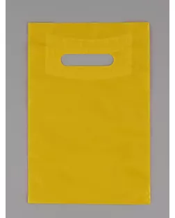 Пакет полиэтиленовый с вырубной ручкой, Желтый 20-30 См, 60 мкм арт. СМЛ-282957-1-СМЛ0010958406