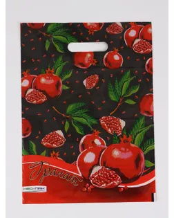 Пакет «Гранат», полиэтиленовый с вырубной ручкой 30×40 см, 60 мкм арт. СМЛ-281722-1-СМЛ0010958836