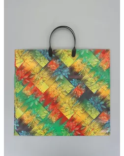 Пакет "Краски", полиэтиленовый с пластиковой ручкой, 40 х 36 + 4 см, 110 мкм арт. СМЛ-282689-1-СМЛ0010962295