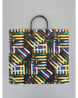 Пакет "Нейтрал ассорти", полиэтиленовый с пластиковой ручкой, 38 х 34 + 3 см, 90 мкм арт. СМЛ-282692-1-СМЛ0010962298