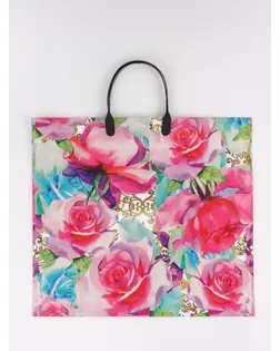 Пакет «Матисс», полиэтиленовый с пластиковой ручкой, 38×34 + 3 см, 90 мкм арт. СМЛ-281485-1-СМЛ0010962315