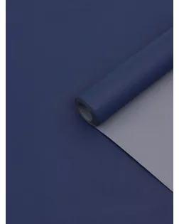 Бумага упаковочная крафт, двусторонняя, серо-синий 0,68 х 10±5% м арт. СМЛ-283026-1-СМЛ0010968655