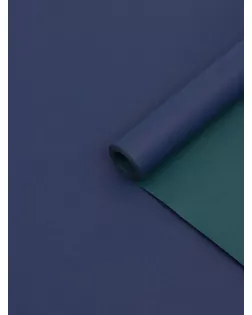 Бумага упаковочная крафт, двусторонняя, изумруд-синий 0,68 х 10±5% м арт. СМЛ-283027-1-СМЛ0010968656