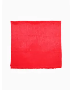 Лоскут ткани длинноворсовый на трикотажной основе, 50х50, цвет красный арт. СМЛ-283046-1-СМЛ0010980474