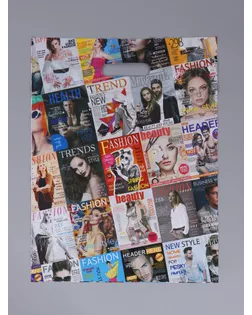 Пакет подарочный Паблик  40 х 31 см 30 мкм арт. СМЛ-283029-1-СМЛ0010980815