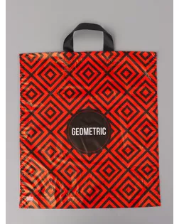 Пакет подарочный Геометрик 42 х 38 см 37 мкм арт. СМЛ-282515-1-СМЛ0010980885