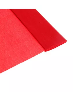 Бумага крепированная 50 х 200 см, плотность - 32 г/м, в рулоне, красная (80-01) арт. СМЛ-206705-1-СМЛ0001110297