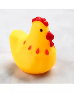 Игрушка для ванны «Курочка» с пищалкой арт. СМЛ-104319-1-СМЛ0001128642