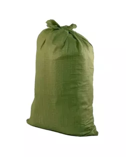 Мешок полипропиленовый 55 х 105 см, для строительного мусора, зеленый, 50 кг арт. СМЛ-42152-1-СМЛ0001187113