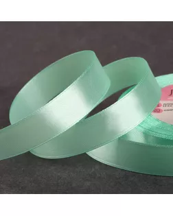 Лента атласная, 20 мм × 23 ± 1 м, цвет нежно-бирюзовый №177 арт. СМЛ-95734-2-СМЛ0001218267