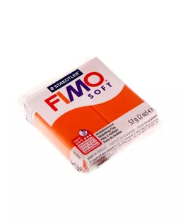 Пластика - полимерная глина FIMO soft, 57 г, мандарин арт. СМЛ-229793-1-СМЛ0001252130