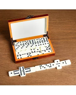 Домино "Подарочное",  20х12.5х4 см арт. СМЛ-42354-1-СМЛ0001267610