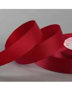 Купить Подарочная упаковка Лента репсовая, 25 мм, 23 ± 1 м, цвет бордовый №33 арт. СМЛ-206305-1-СМЛ0001274758 оптом в Казахстане