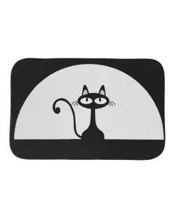 Коврик «Чёрная кошка», 40×60 см арт. СМЛ-30133-1-СМЛ1275770