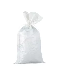 Мешок полипропиленовый 50 х 80 см, белый, 25 кг арт. СМЛ-42058-1-СМЛ0001283711
