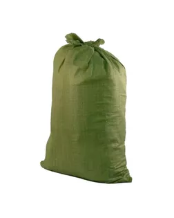 Мешок полипропиленовый 90 х 130 см, для строительного мусора, зеленый, 70 кг арт. СМЛ-42156-1-СМЛ0001307827