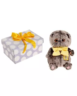 Мягкая игрушка "Басик BABY" в бантике арт. СМЛ-172789-1-СМЛ0001334862