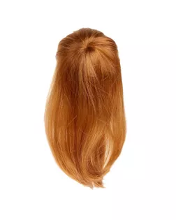Волосы для кукол "Косички" размер средний, цв.каштановый арт. СМЛ-1228-1-СМЛ1424111