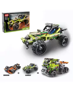 Конструктор с инерционным механизмом «Джип-Ралли», 148 деталей арт. СМЛ-100082-2-СМЛ0001468017