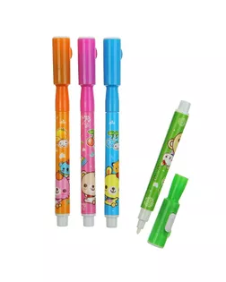 Маркер с невидимыми чернилами, «Шпион», надпись видно при подсвечивании фонариком арт. СМЛ-43669-1-СМЛ0001505426