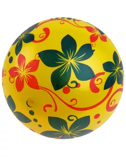 Мяч детский «Цветы», d=22 см, МИКС арт. СМЛ-84708-1-СМЛ0001531110
