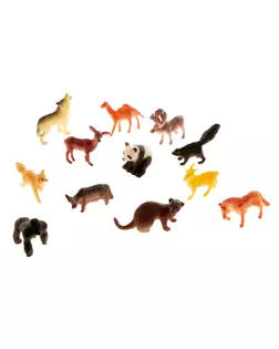 Набор животных «Удивительный мир», 12 предметов арт. СМЛ-44039-1-СМЛ0001534362