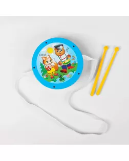 Игрушка музыкальная «Барабан», МИКС арт. СМЛ-43829-1-СМЛ0001636693