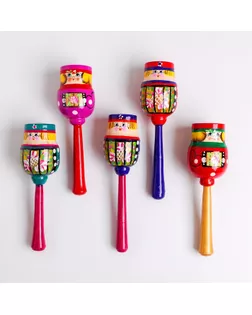 Погремушка на палочке «Музыкант», МИКС арт. СМЛ-43905-1-СМЛ0001662065