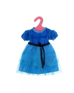 Одежда для пупса: платье вечернее, синее арт. СМЛ-45634-1-СМЛ0001844130