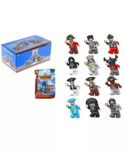 Фигурки для конструктора Ausini, серия «Пираты», МИКС арт. СМЛ-103981-1-СМЛ0000186589