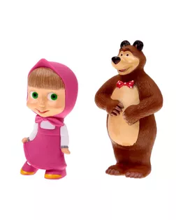 Набор резиновых игрушек «Маша и Медведь» арт. СМЛ-106282-1-СМЛ0000198156