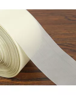 Лента капроновая, 50 мм, 100 ± 1 м, цвет айвори арт. СМЛ-31677-1-СМЛ1990750