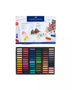 Пастель сухая художественная Soft Faber-Castell GOFA мини 72 цветов 128224 арт. СМЛ-203693-1-СМЛ0002151633