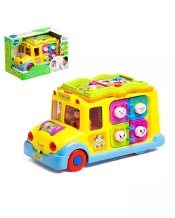 Развивающая игрушка «Автобус», световой и звуковой эффект арт. СМЛ-47716-1-СМЛ0002329853