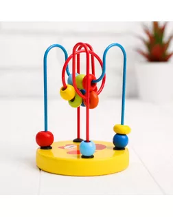 Серпантинка-лабиринт с пластиковыми бусинами "Крабик" арт. СМЛ-47633-1-СМЛ0002360094