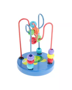 Серпантинка-лабиринт с пластиковыми бусинами "Черепашка" арт. СМЛ-134377-1-СМЛ0002360097