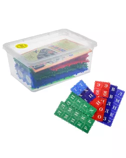 Конструктор «ТИКО Грамматика», 112 деталей, цвета МИКС арт. СМЛ-46888-1-СМЛ0002484789