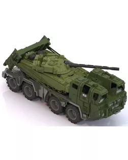 Военный тягач «Щит», с танком арт. СМЛ-47104-1-СМЛ0002492282