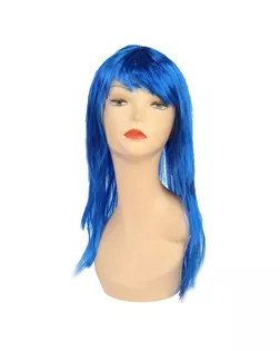 Карнавальный парик «Красотка», цвет синий арт. СМЛ-49558-1-СМЛ0002500197