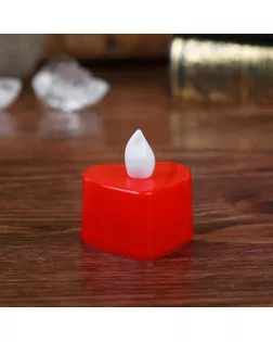 Свеча светодиодная «Сердечко», горит красным арт. СМЛ-49527-1-СМЛ0002537426