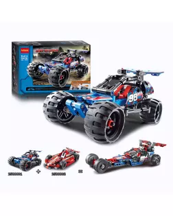 Конструктор с инерционным механизмом «Багги», 160 деталей арт. СМЛ-100084-2-СМЛ0002588801